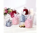 L Size Organizer Birthday Party Bunny Ears Candy Bags Easter Rabbit Gift Packing Bags - Blue