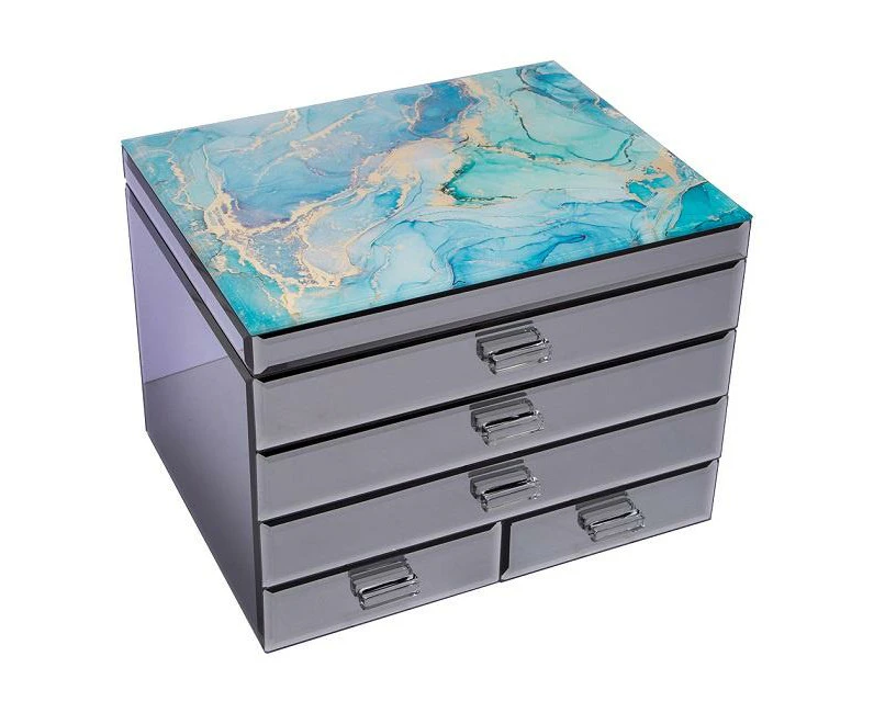 ARTON GIFTWARE Aquatic Radiance Super Jumble Jewellery Box