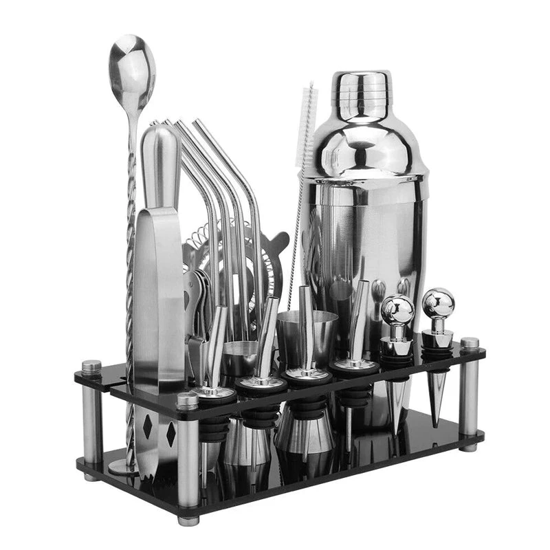 Hansona Stainless Steel Cocktail Shaker Set