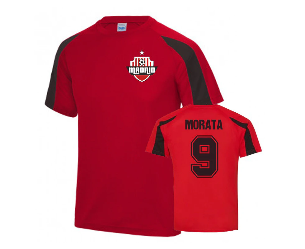 Alvaro Morata Atletico Mardrid Sports Training Jersey