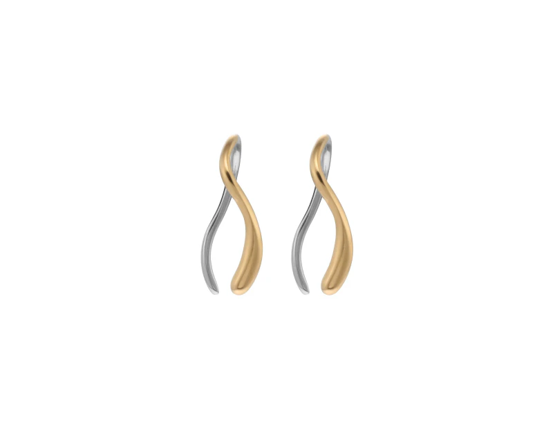 Skagen Essential Waves Gold Earring SKJ1782710