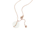 Skagen Sofie Sea Glass Rose Gold Necklace SKJ1813791