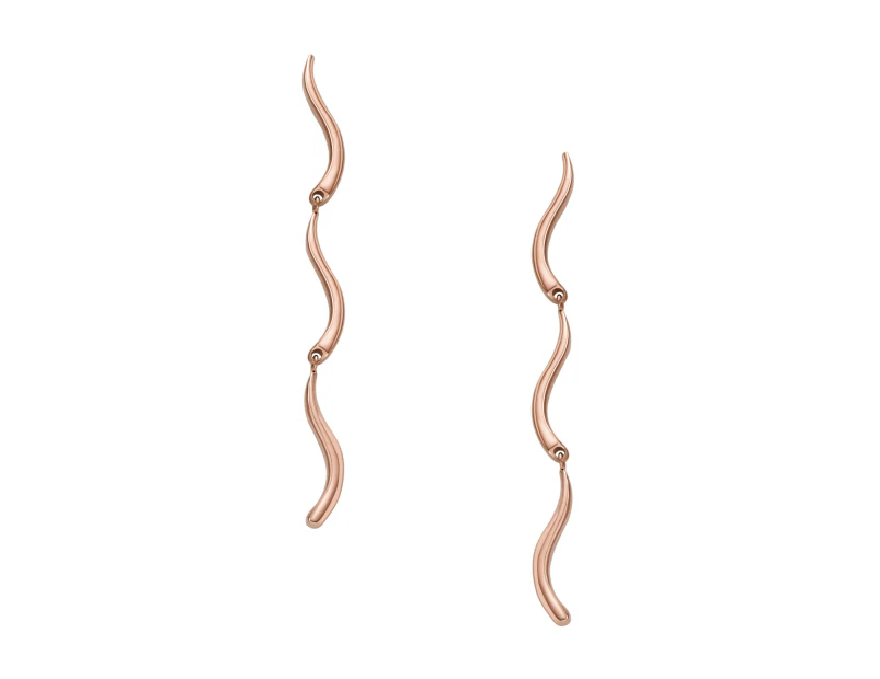 Skagen Essential Waves Rose Gold Earring SKJ1785791