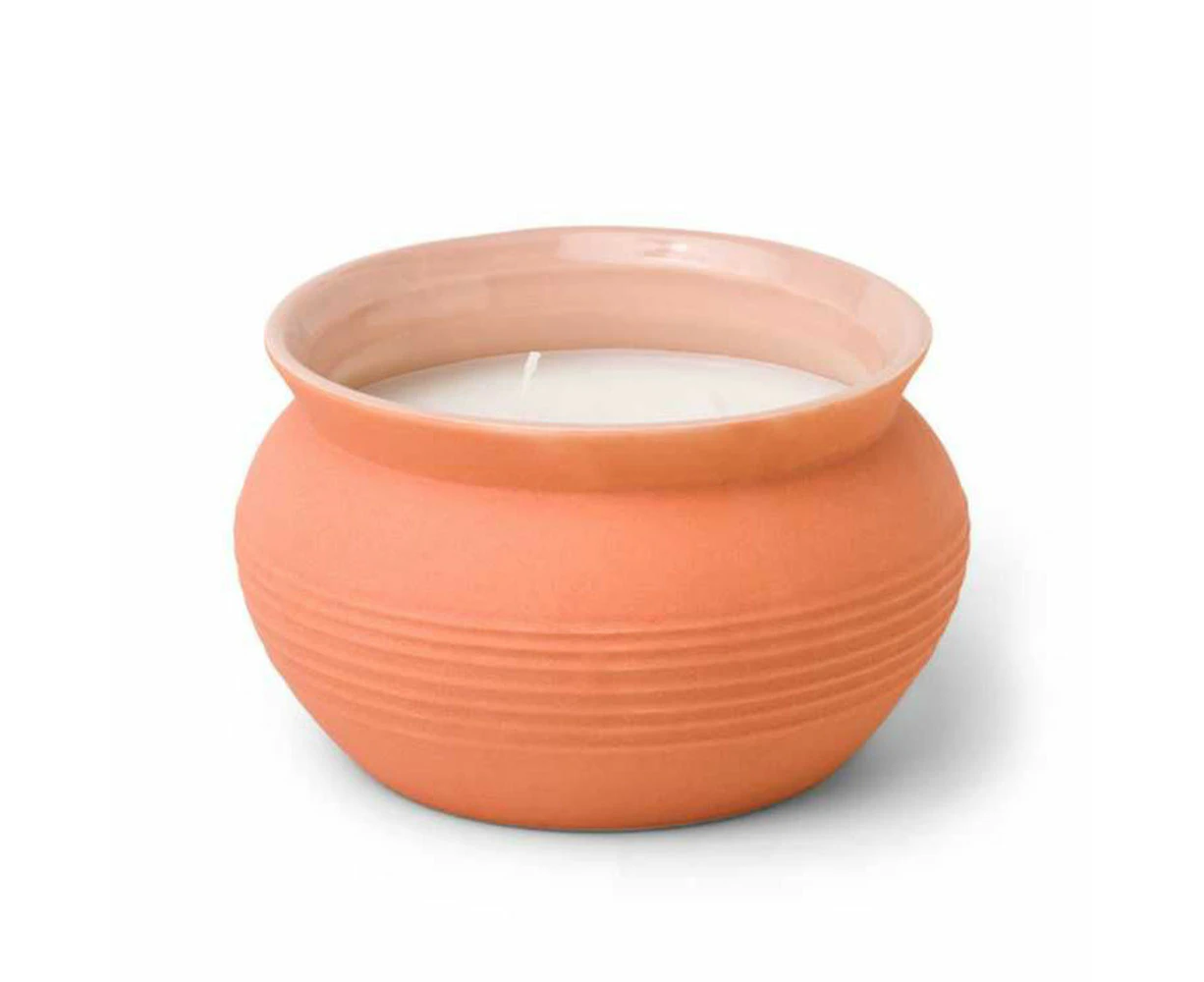 Santorini Scented Candle 13oz - Raw Clay & Pear