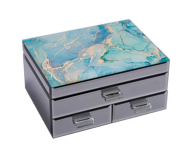 ARTON GIFTWARE Aquatic Radiance Jumble Jewellery Box