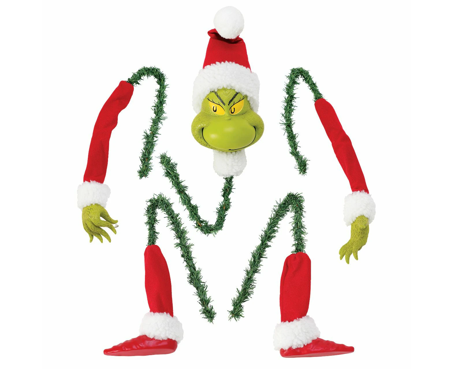 The Christmas Tree Grinch Decorations in a Cinch Tree Topper Set, 8 Inch