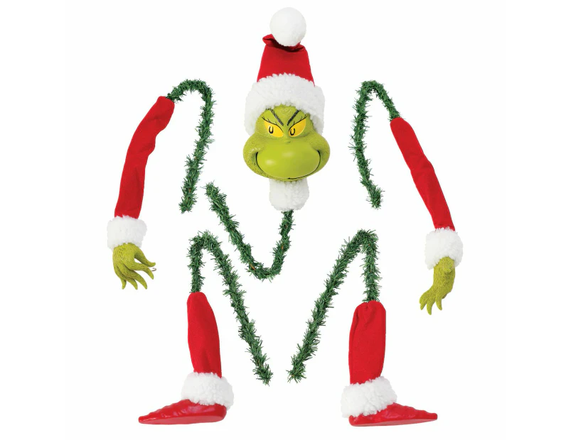 The Christmas Tree Grinch Decorations in a Cinch Tree Topper Set, 8 Inch