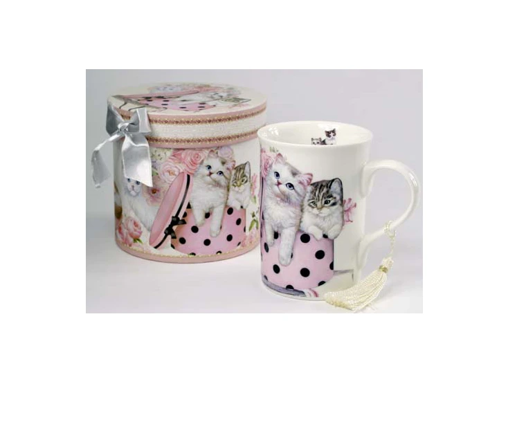 ARTON GIFTWARE T Time Mug with Gift Box Cat