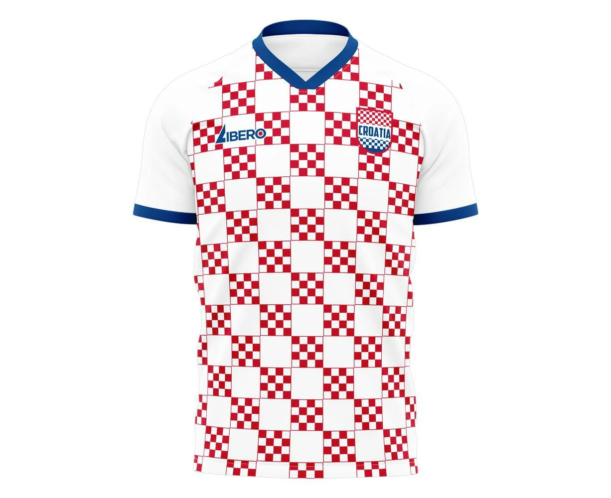 Croatia 2023-2024 Home Concept Football Kit (Libero)