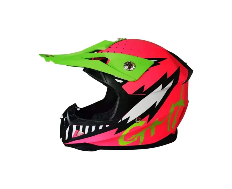 Gmx Motocross Junior Helmet Full Face - PINK