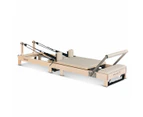 Lifespan Fitness Contour Folding Wooden Pilates Reformer Machine Set in Beige