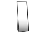 Oikiture Wooden Full Length Mirror 166x60cm Floor Mirrors Free Standing Black