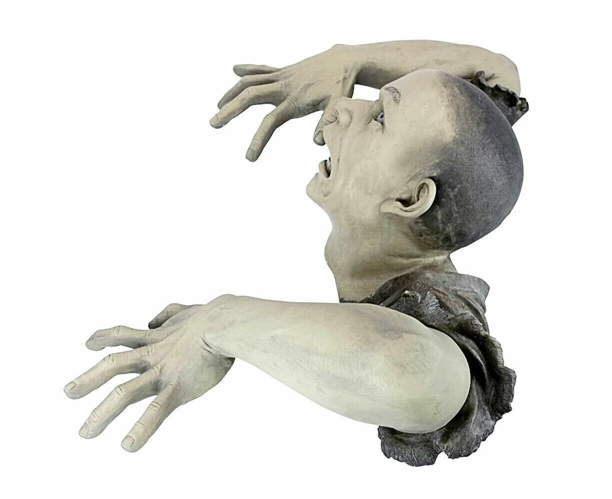 Halloween Crawling Zombie Horror Props Outdoor Garden Statue Graveyard Decor