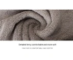 1 Pack Luxury Face Towels - Ultra Soft & Plush Large Fluffy Towels - Absorbent & Quick Drying-light pink