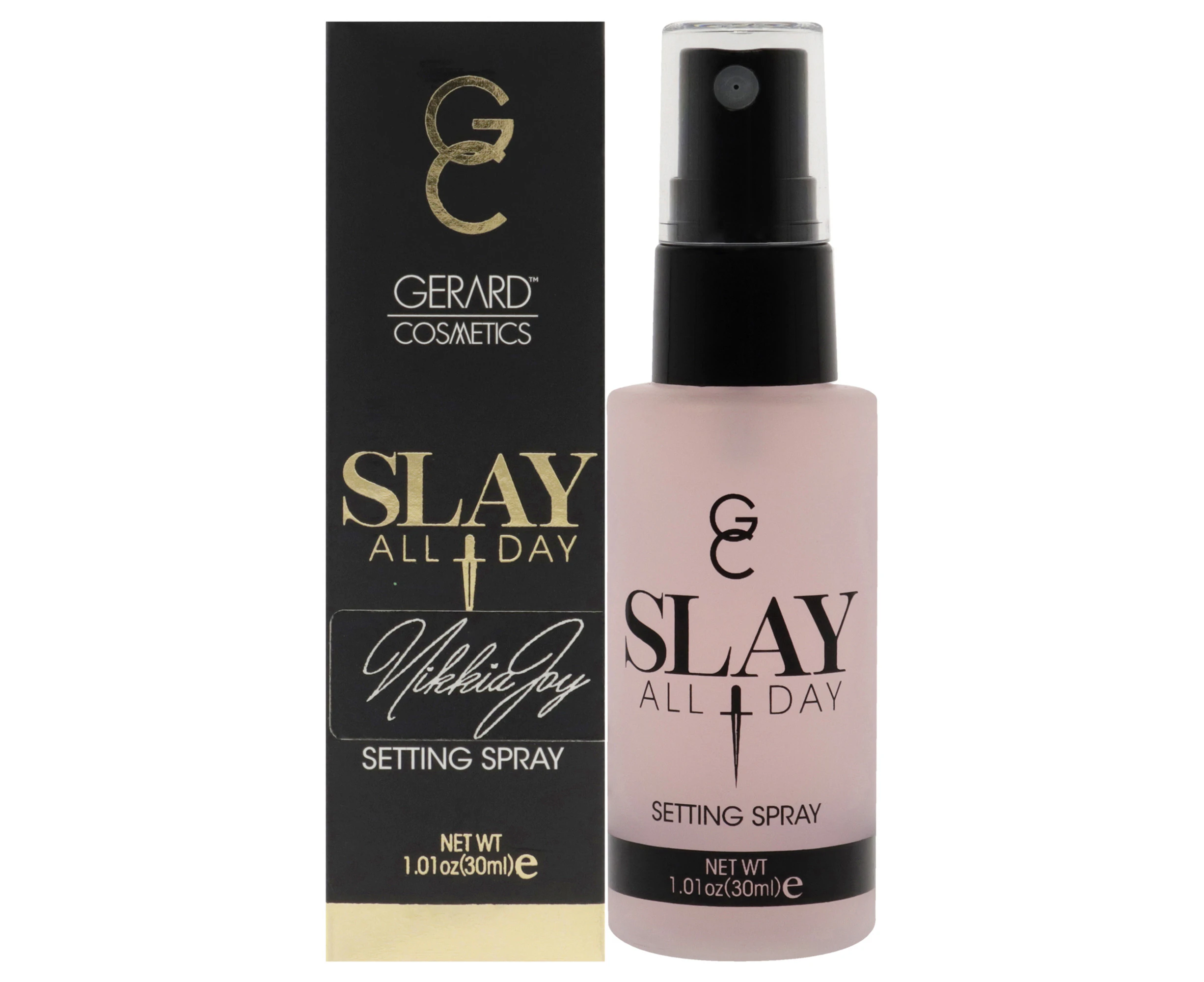 Slay All Day Setting Spray Mini - Rose by Gerard Cosmetic for Women - 1.01 oz Setting Spray