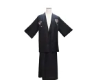 Japanese kimono men's formal dress Japanese cuisine dress Traditional costume