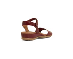 Womens Footwear Wide Steps Camden Cherry Glove Sandal