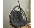 BedChief Cushion Sofa Swing Chair Seat Cushion - Black