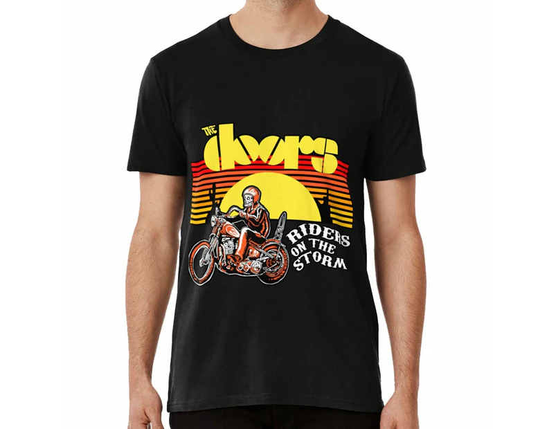 The Doors Band Riders on the storm T-shirt - Black