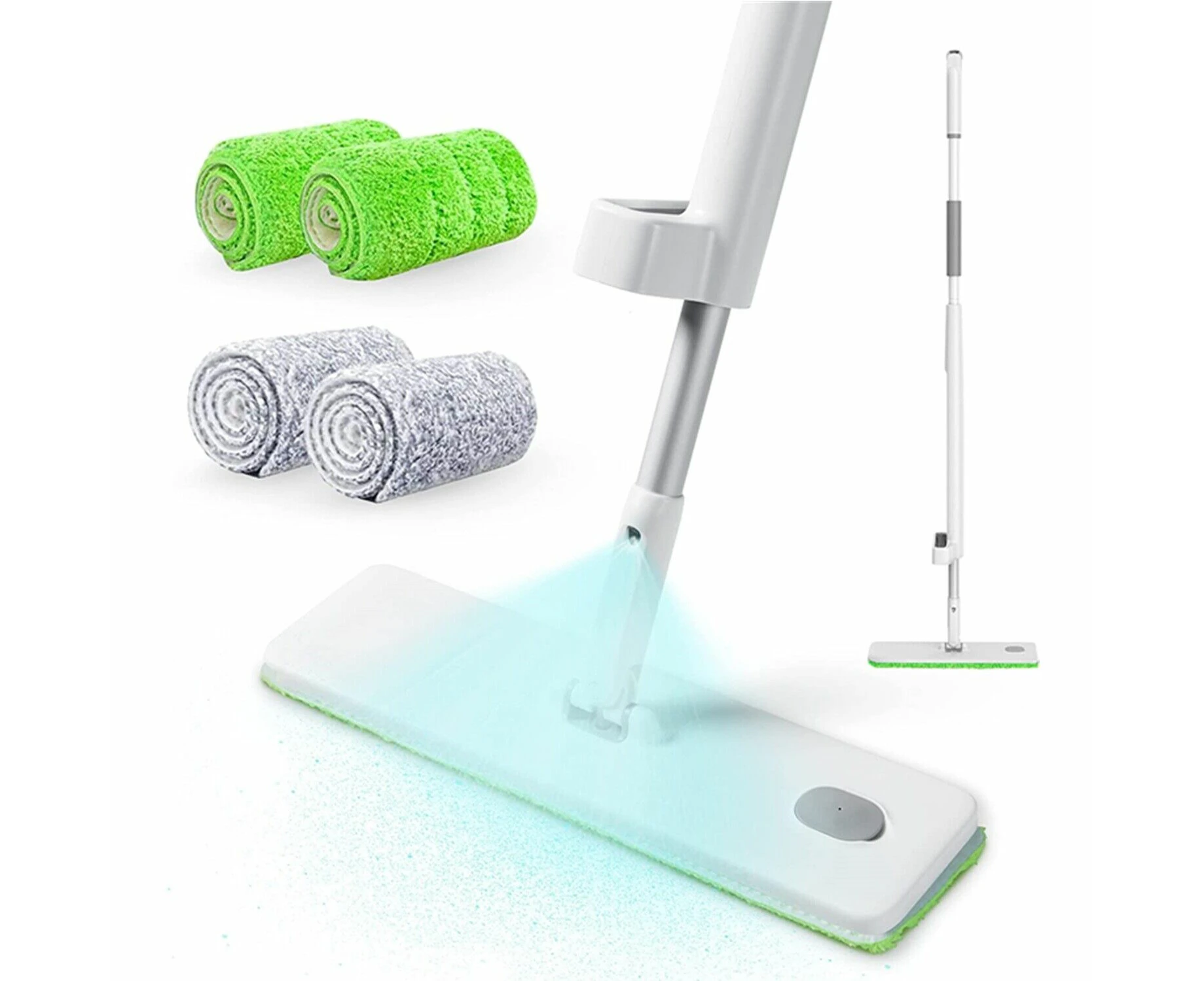 Spray Mop Self Wringing Flat Mop Hands Free Floor Cleaning Mop