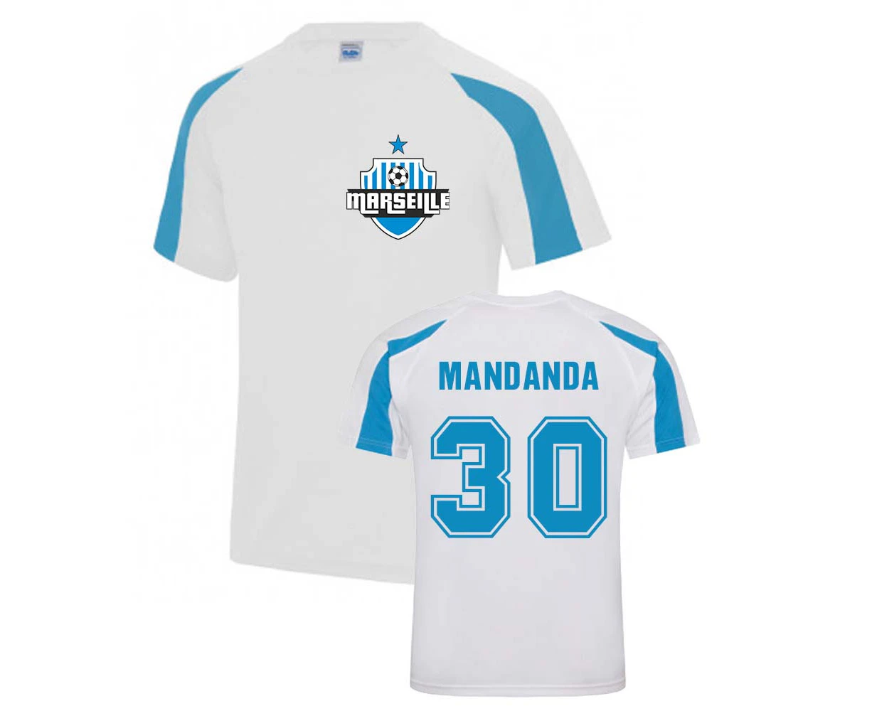 Steve Mandanda Marseille Sports Training Jersey (White)