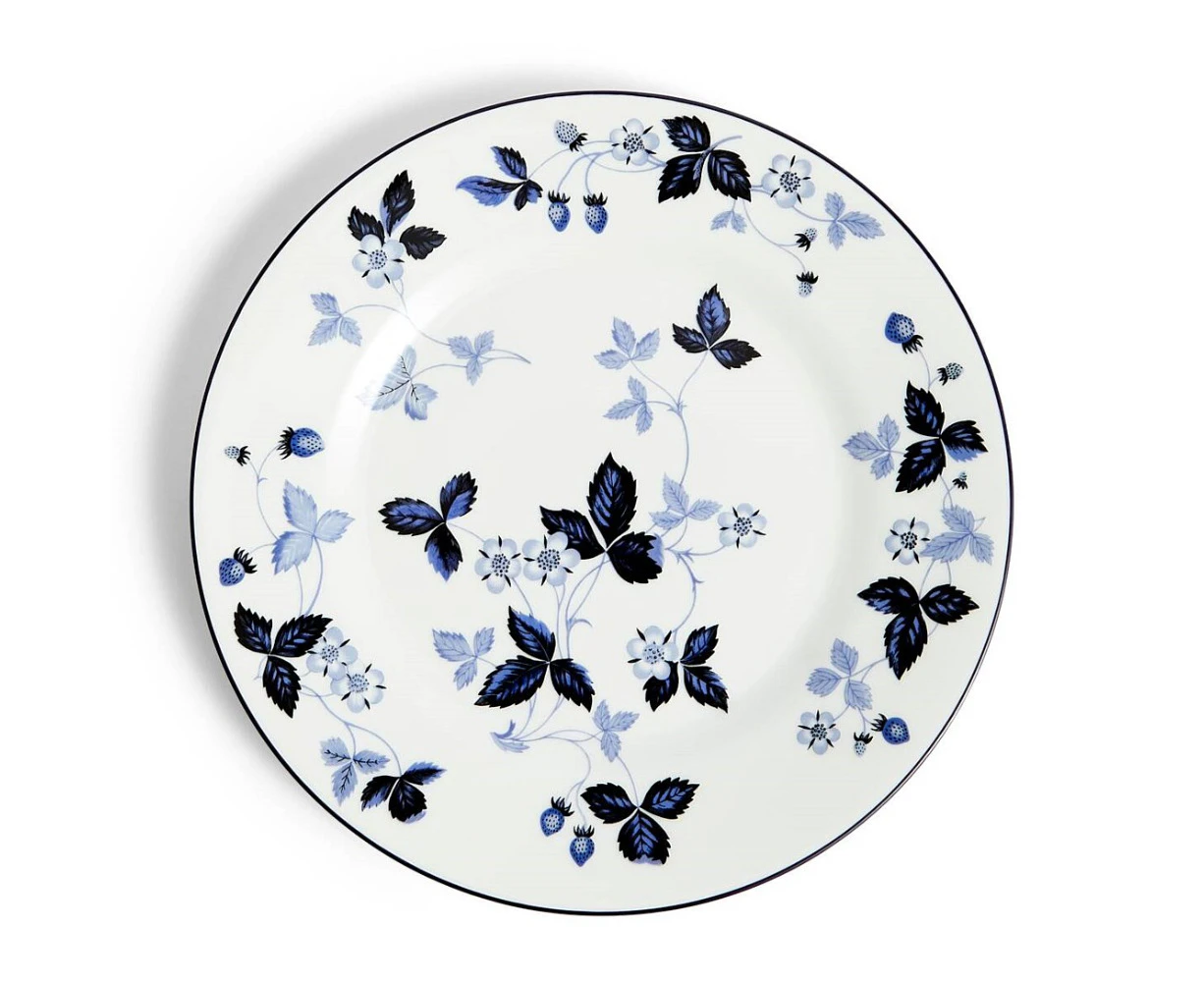 Wedgwood Wild Strawberry Inky Blue Plate 20.6cm