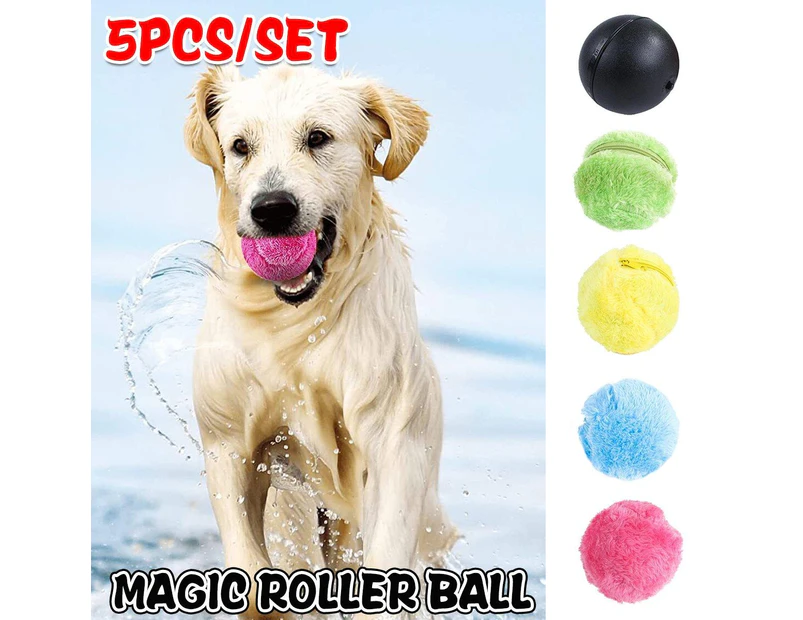 Automatic Magic Roller Ball Toy for Dogs Cats Pet Active Electric Rolling Toys