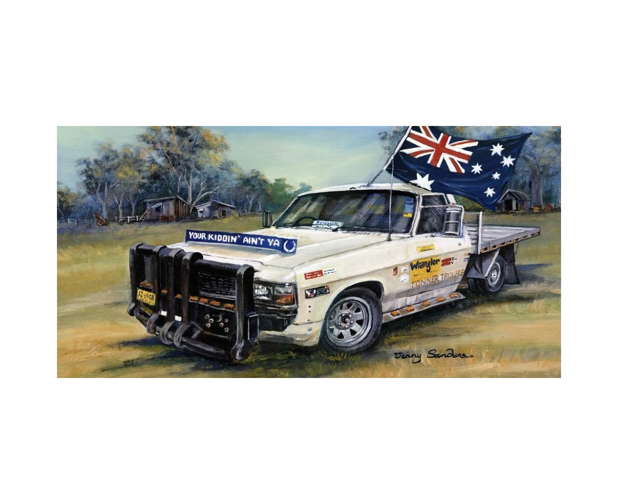 Aussie As Holden WB Ute Microfiber Beach Towel 140 x 70cm