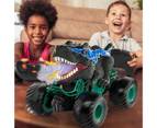 2.4GHz Remote Control Dinosaur Car Trucks Toys for Kids Boys, RC Dino Toys with Light, Sound & Spray, Indoor Outdoor All Terrain Electric Car Toys