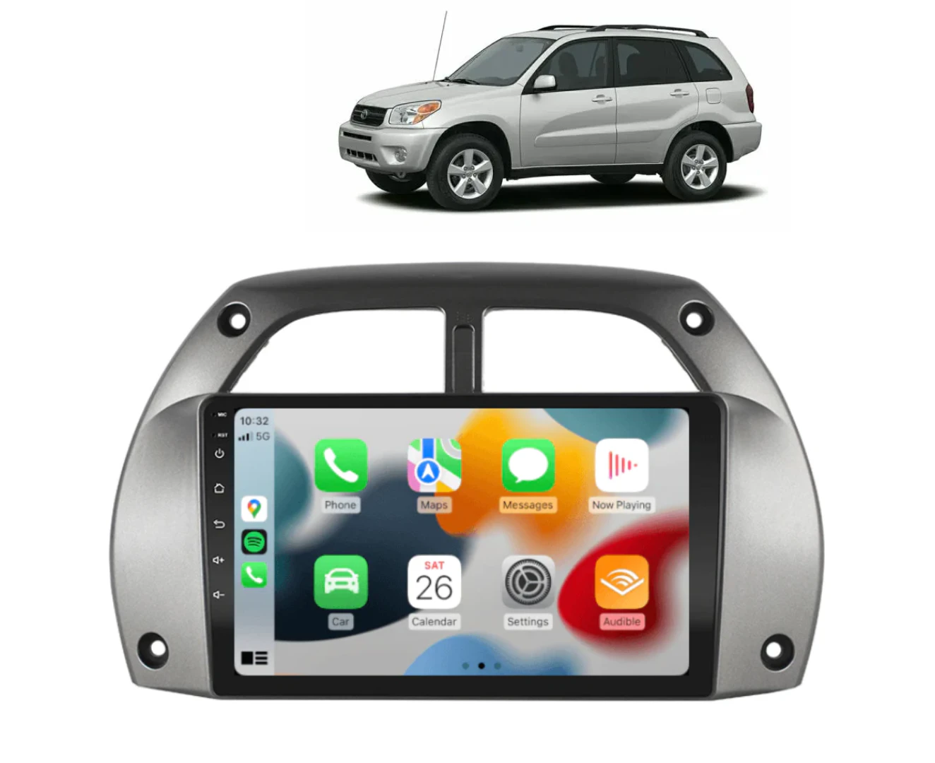 Daiko Multimedia Unit Wireless Carplay Android Auto GPS For Toyota RAV4 2000-2005 - DAIKO X 4-Core 2GB RAM + 32GB