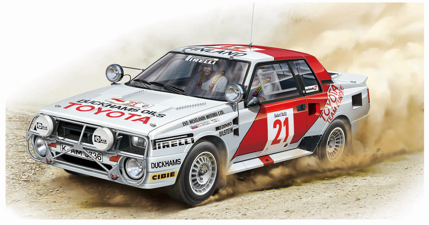 Platz 1/24 Toyota TA64 Celica '85 Safari Rally Winner