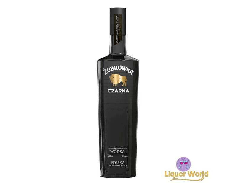 Zubrowka Black Polish Vodka 700ml