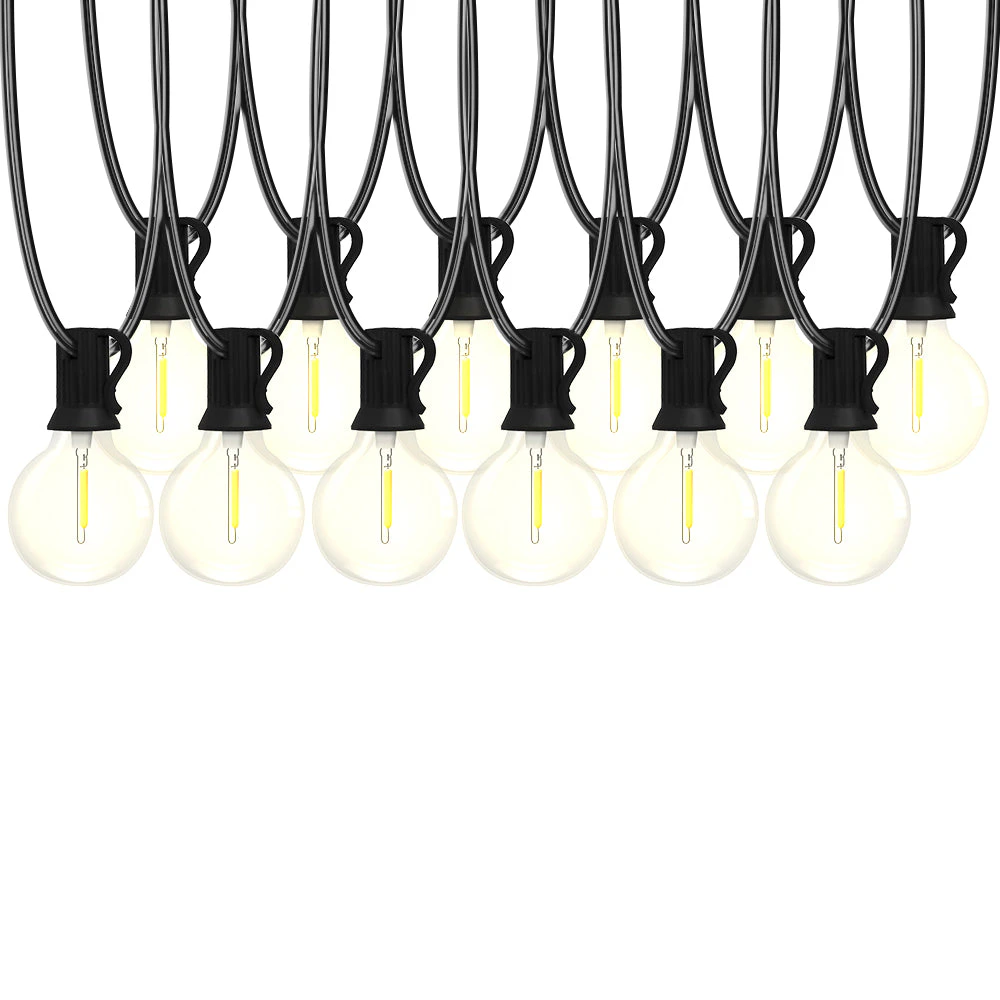 Hansona 12 -Bulb Solar Patio String Lights with  Multiple Modes