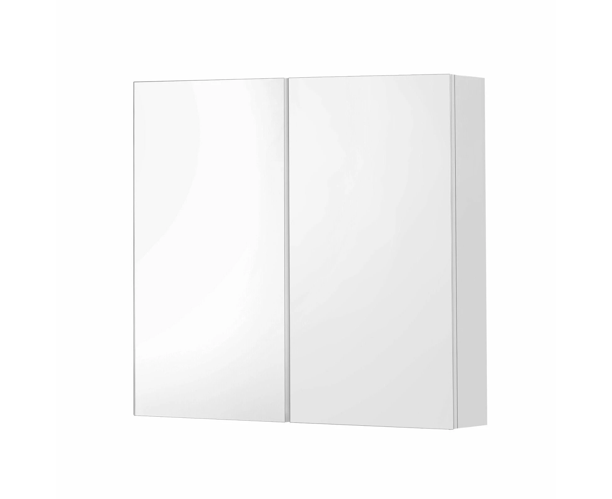 Bathroom Mirror Cabinet Vanity Medicine Shaving Wall Storage 750mmx720mm