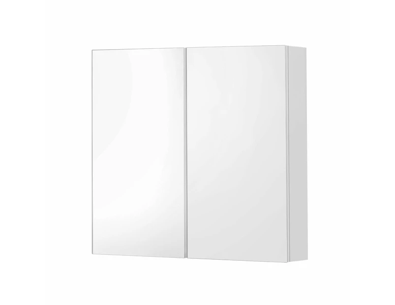 Bathroom Mirror Cabinet Vanity Medicine Shaving Wall Storage 750mmx720mm