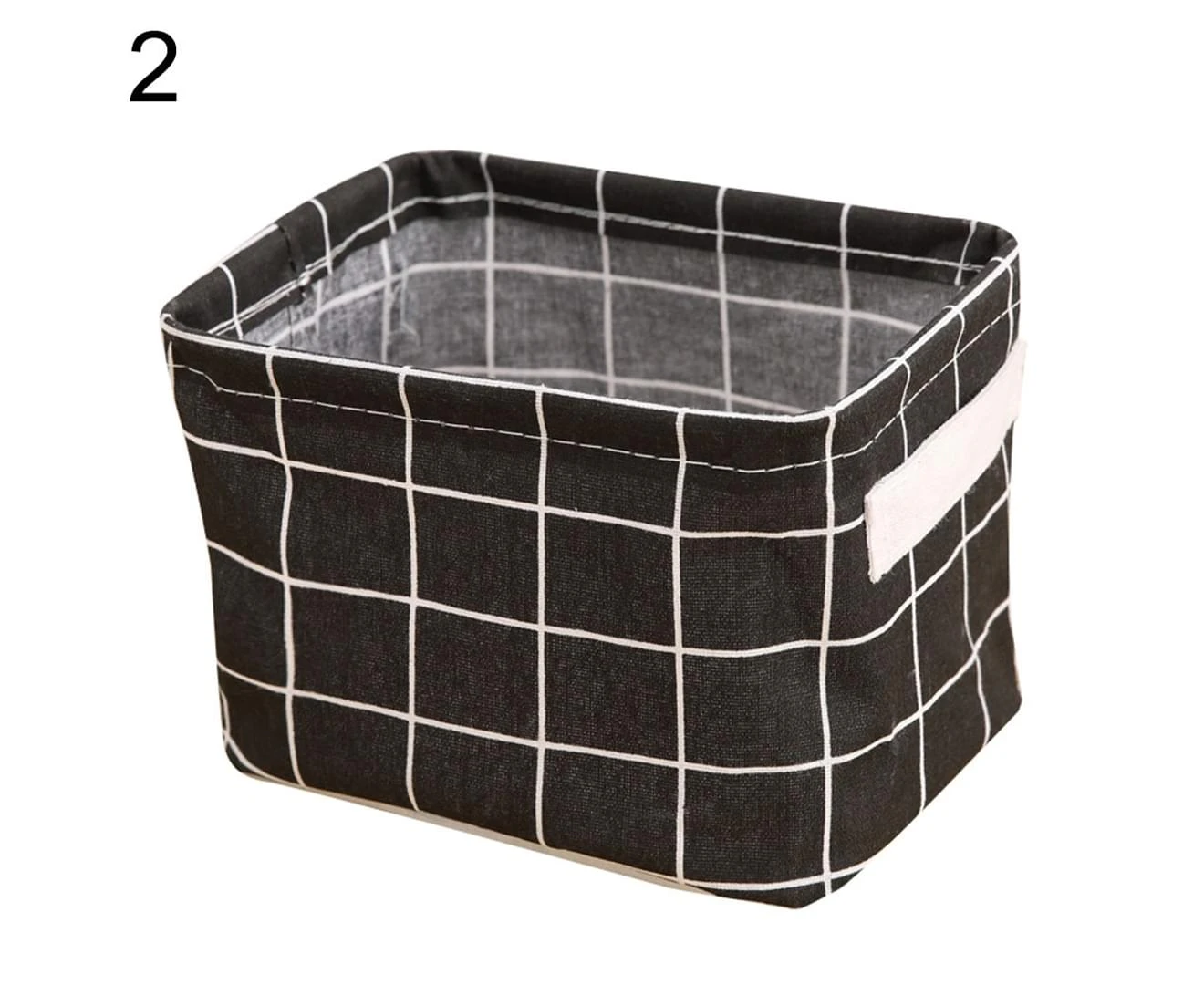 Household Closet Desktop Toy Clothes Storage Box Desk Accessory Organizer Basket-2