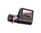 3 Channel Dash Cam Front and Rear Inside 1080P Full HD 170 Degree Wide Angle Dashboard Camera-3 lenses