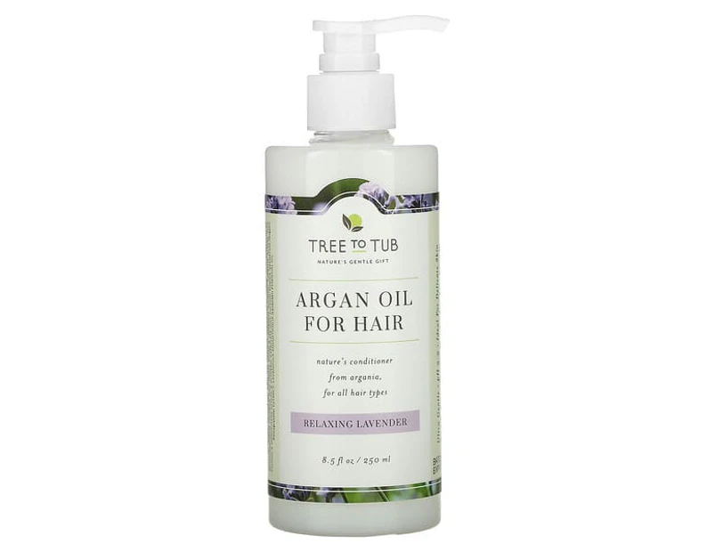 Argan Oil Moisturizing Conditioner, Sulfate Free, Hydrating for Dry Hair & Dry Scalp, Lavender, 8.5 fl oz (250 ml)