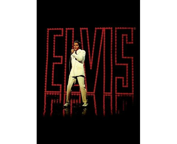 Elvis Presley 68 Special Standard Postcard (Black/Red) - RO9676