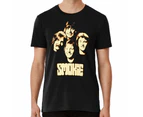 Smokie T-shirt 1970s music retro pop - Black