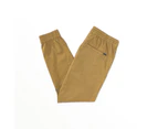 Volcom Men's Frickin Slim Jogger Elastic Waist Pants - Dark Khaki