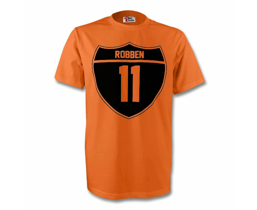 Arjen Robben Holland Crest Tee (orange) - Kids