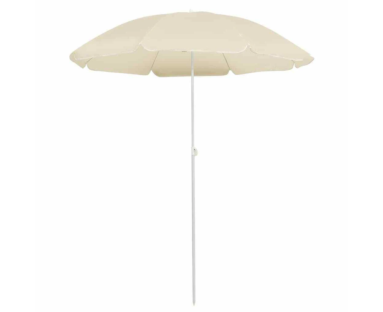 Outdoor Garden Umbrella Patio Pool Sun UV Shade Balcony Parasol Steel Pole 180cm