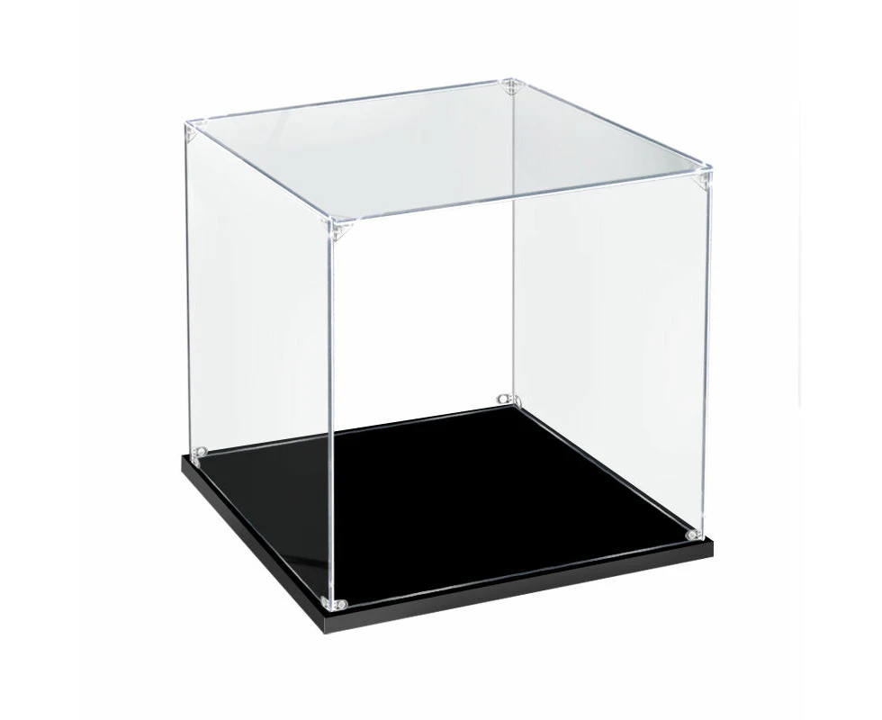 Acrylic Display Case for LEGO 10260 CREATOR Downtown Diner Figure Storage Box Dust Proof Glue Free