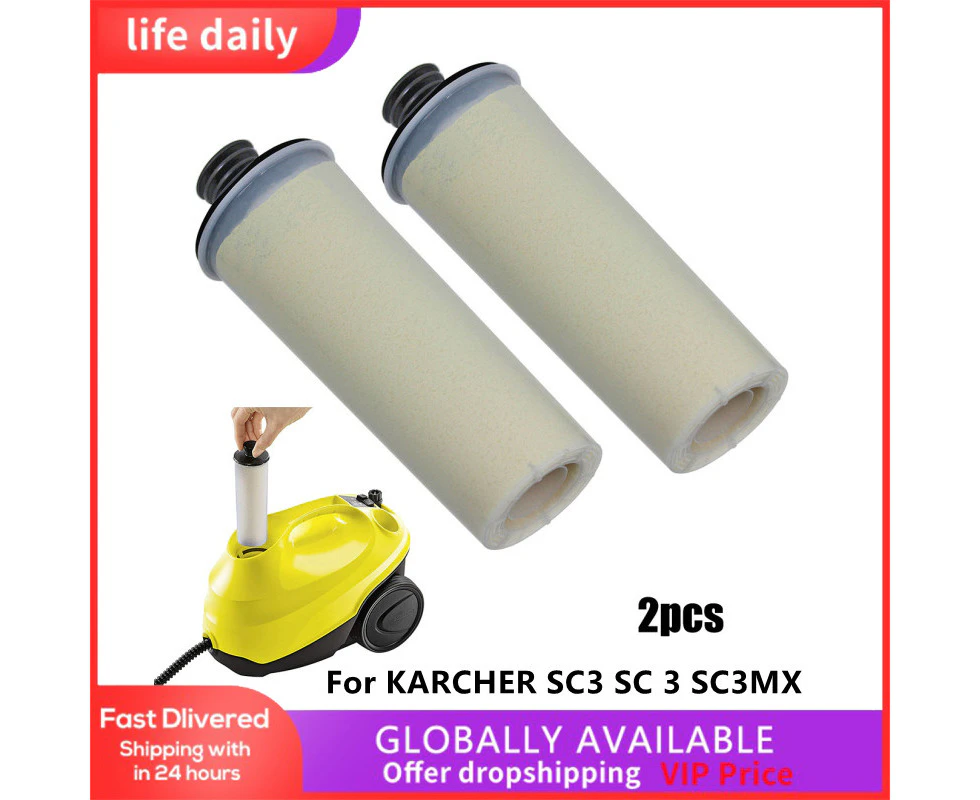 2X Descaling Filter For Karcher Sc3 Sc 3 Sc3Mx Easyfix Steam Cleaner Cartridge Robot Vacuum Cleaner Spare Parts For Home