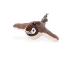 Squeaky Cat Toys Rechargeable Flapping Toy Interactive Exercise Toys-Brown