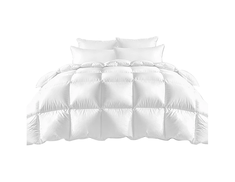 Bedra Goose Down Feather Quilt 500GSM Winter Summer Duvet Doona Double