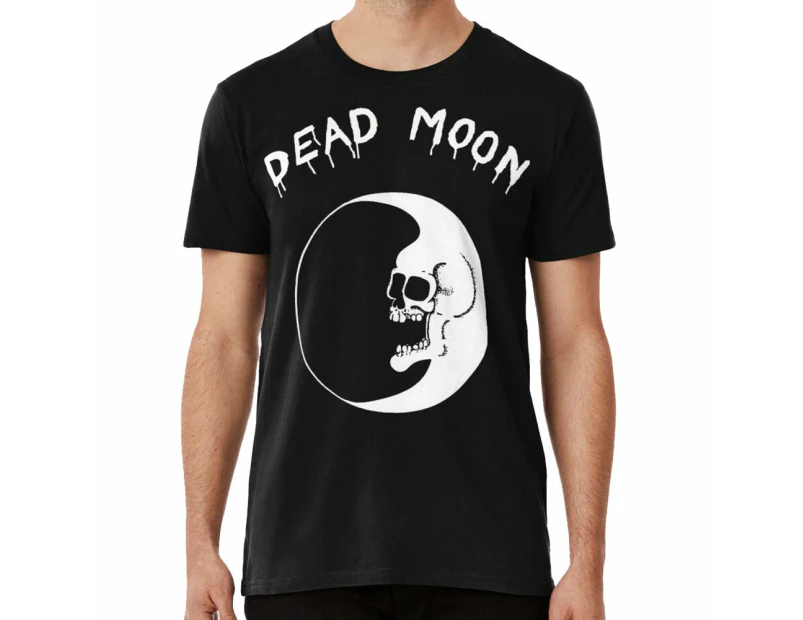 Dead Moon T-shirt garage punk music - Black