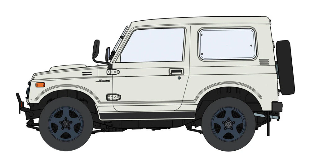 Hasegawa 1/24 Suzuki Jimny (JA11-5) with Grill Guard