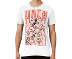 haim with flowers T-shirt haimtheband danielle haim este haim alana haim - White